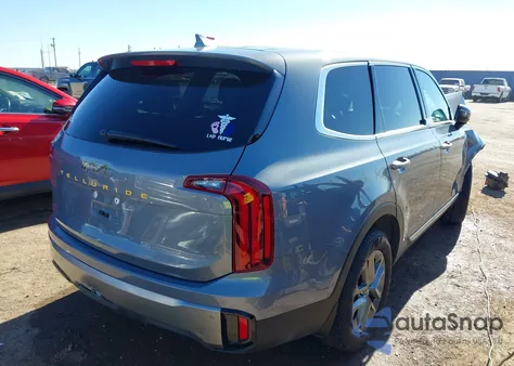 2025 Kia Telluride Lx из США, поврежденный, VIN 5XYP24GC4SG562898